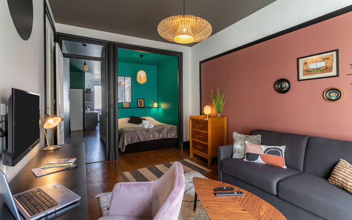 Charpennes - Charmettes Apartment | 44 m² Apartment ∙ 1 bedroom ∙ 3 guests