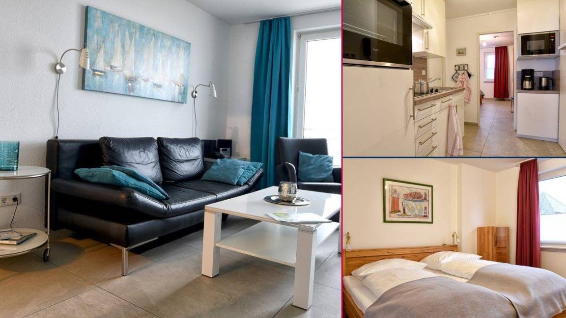 Wyk auf Foehr Apartment | 46 m² Apartment ∙ 1 bedroom ∙ 3 guests