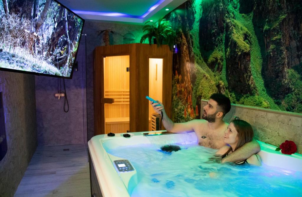 Alhama de Aragon Apartment | APARTAMENTO ESTRELLA SAUNA SPa JACUZZI