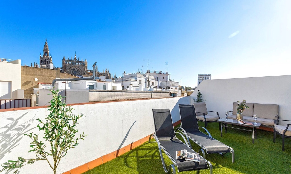 El Arenal Apartment | Beautiful 2 bedrooms apartment with private terrace near the Cathedral. Arfe Terrace
