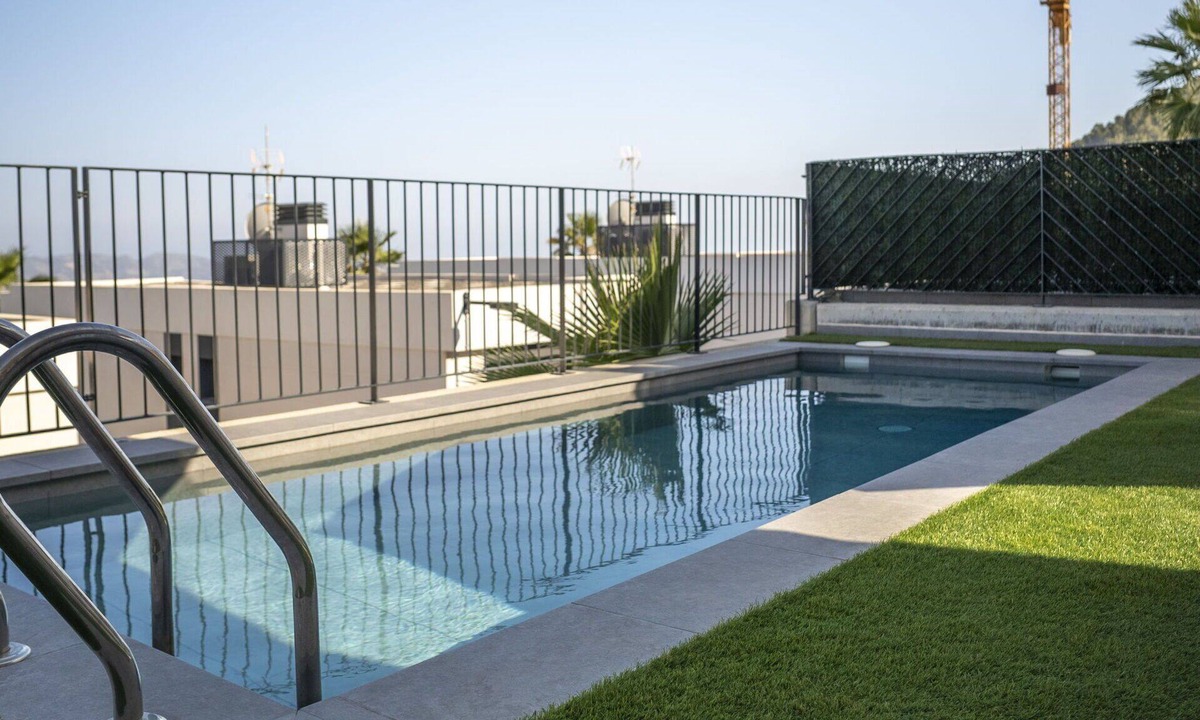 Polop Villa | Beautiful private villa for 6 people with WIFI, A/C, private pool, TV and patio