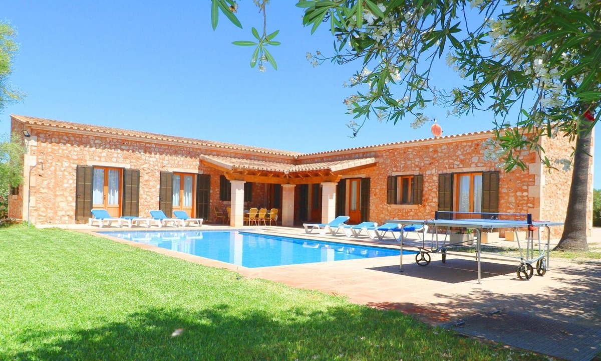 Campos Villa | Can Mates Nou, Wi-fi free, Private pool, Garden, 5 Minutes from Es Trenc