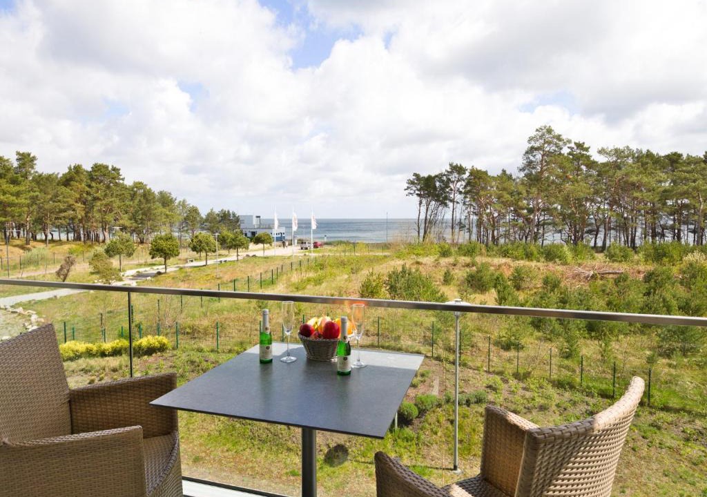 Binz Apartment | Dünenresidenz Prora - Appartement mit Meerblick, 2 Schlafzimmern und Balkon NP203