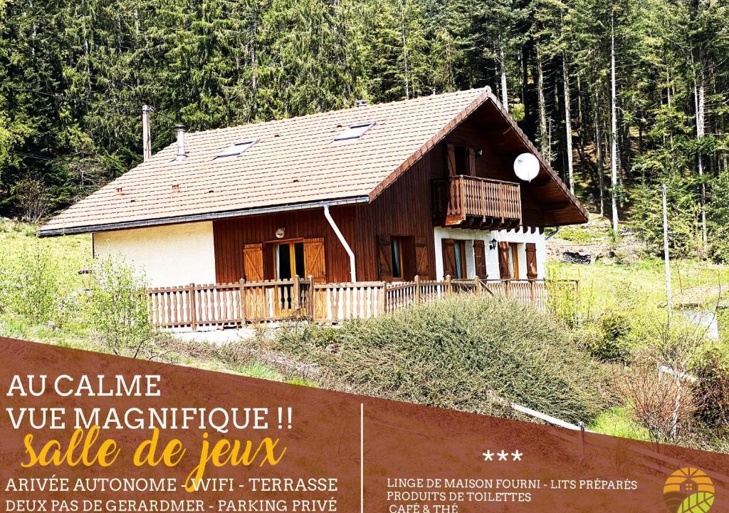 Le Tholy Ski Chalet | GITE DE FRANCE 8 pers - CLEDICIHOME - Vue magnifique ! - Fibre et Parking privé ! !