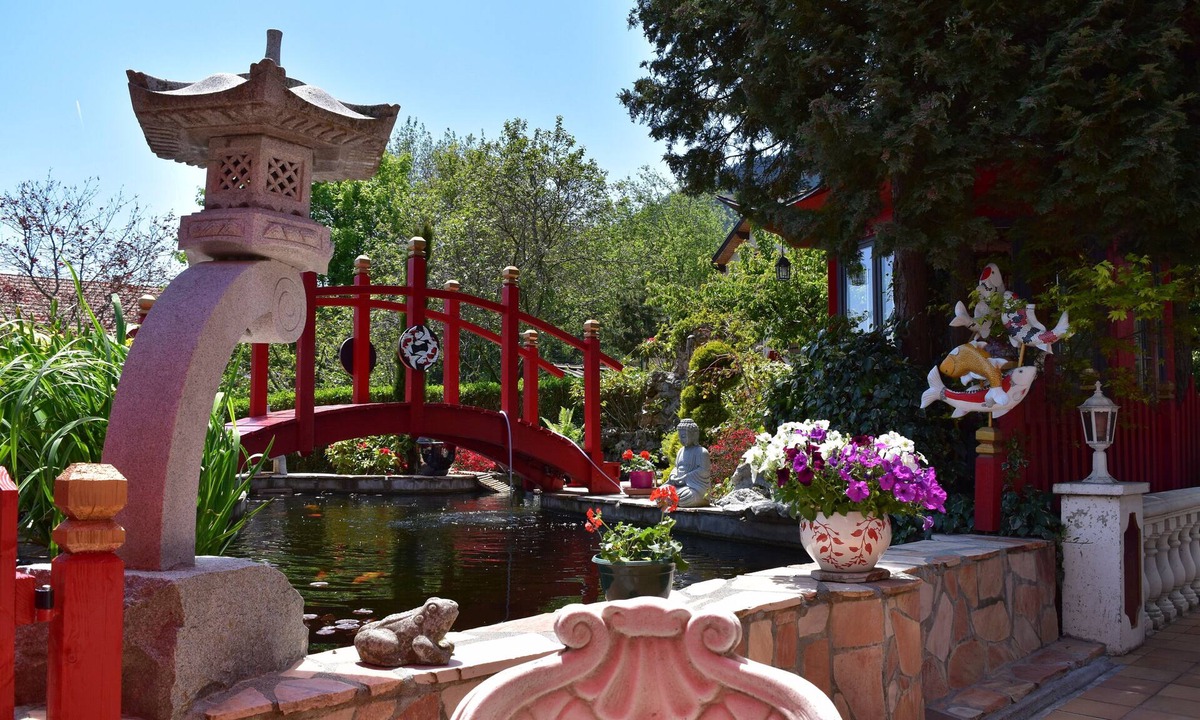 Pierre-Chatel Villa | Japanese spring, La Mure, les Écrins, Monteynard