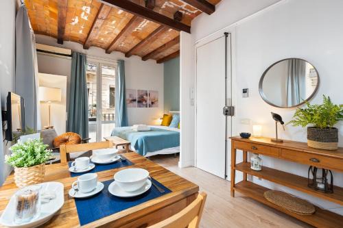 Ciutat Vella Apartment | Lodging Apartments Barceloneta Beach Studio 12
