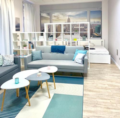 Erzsebetvaros Apartment | Modern, Central Suites by Keleti - 2 Kitchens, A/C, Park