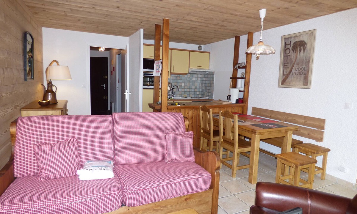 Jeux Apartment | Nice 2p + coin mont, 50m2, resort center, calm, standing, prox. all commodi