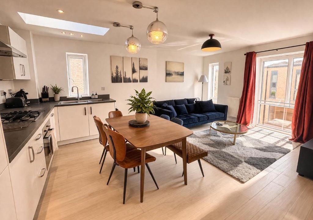 Trumpington Apartment | Olea Tree House with Free Parking close to Addenbrooke's