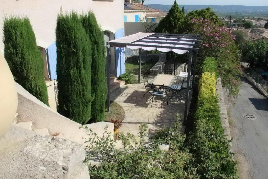 Calvisson Apartment | RdC-villa 2Pieces 35m2 domine la plaine entre NIMES CEVENNES MER