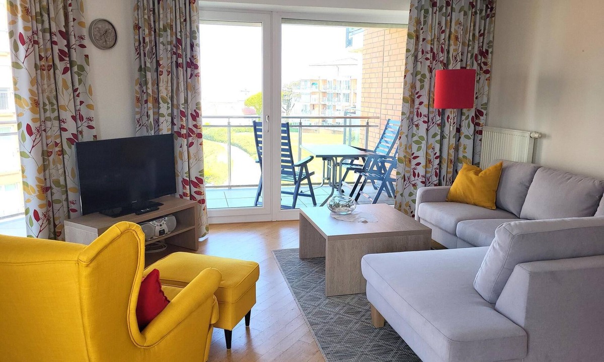 Duhnen Apartment | Strandpalais apartment E13, lake view, WLAN, non-smoking