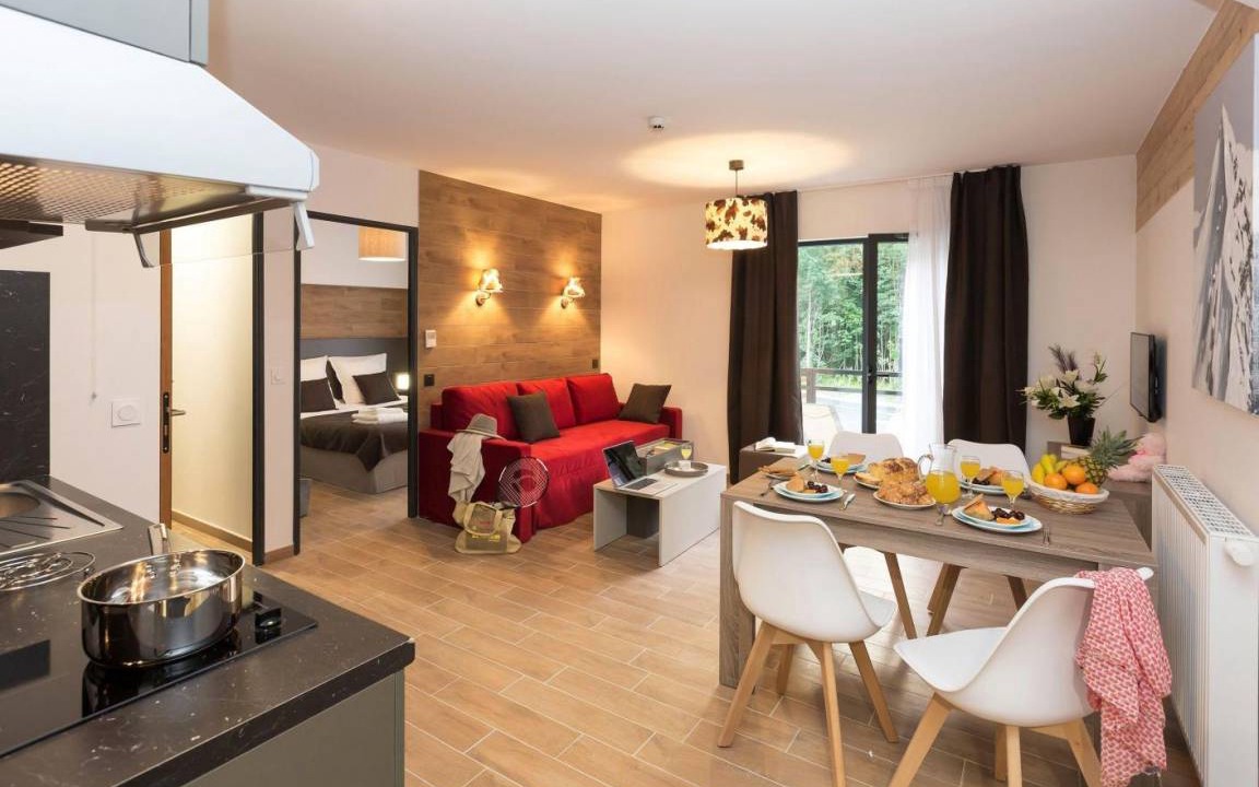 Les Tines Apartment | Wifi, fitness, swimming pool, sauna, hammam, parking, tv, 34m², Chamonix