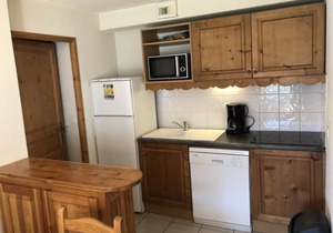 100m from ski lifts, 1st floor, balcony, tv, ski locker, 38m², Saint Gervais