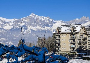 100m from ski lifts, 1st floor, balcony, tv, ski locker, 38m², Saint Gervais