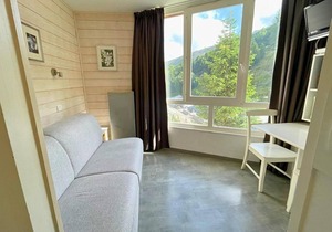 10m from ski slopes, 3rd floor, tv, ski locker, 13m², Les Menuires