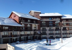 150m from resort center, balcony, tv, ski locker, 25m², Peisey-Vallandry
