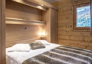 1st floor, view ski slopes, balcony, tv, ski locker, 76m², Valmorel