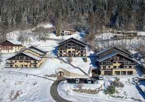 2nd floor, swimming pool, balcony, parking, tv, ski locker, 33m², Saint Gervais