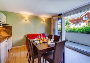 300m from resort center, fitness, swimming pool, parking, tv, ski locker, 40m², La Féclaz