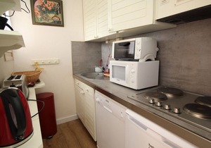 Air-conditioned T3 apartment with garage and terrace in Collioure