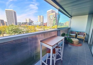 Apartment in front of Fira Gran Via