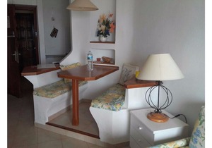 apartment with sea view and private pool terrace with sun bed