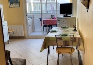 Appartement 2 étoiles proche du stade et des Thermes à Balaruc-les-Bains, avec parking et balcon fermé - FR-1-503-84
