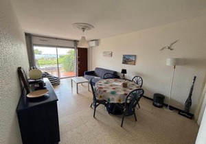 Appartement climatisé avec jardin privé, proche des Thermes et de l'étang de Thau - FR-1-503-116