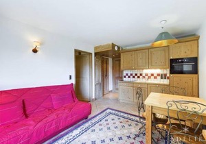 Appartement cosy, 2 pièces, terrasse, parking, proche centre et remontées, Montvalezan - FR-1-398-520