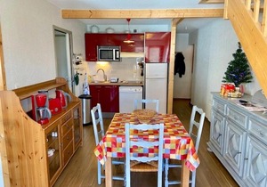 Appartement T2 confortable, 4 pers., garage, WIFI, Barèges, proche thermes et ski-bus - FR-1-403-97
