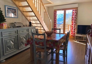 Appartement T2 confortable, 4 pers., garage, WIFI, Barèges, proche thermes et ski-bus - FR-1-403-97
