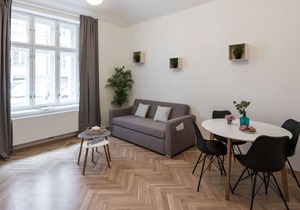 Brand new reconstructed building at walking distance from Prague center
