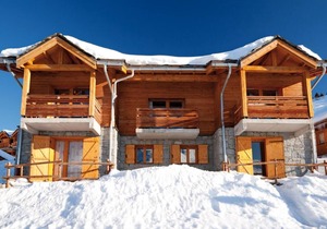 Chalet, ski-in/ski-out & foot of the slopes, fitness, swimming pool, balcony, tv, 64m², Valmeinier