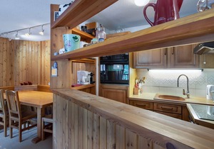 Duplex élégant au centre de Val d'Isère, proche pistes, parfait pour famille de 7