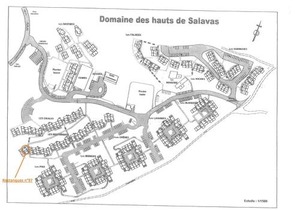 Duplex T3 6 pers avec terrasse, piscines et parking - Salavas - FR-1-382-32
