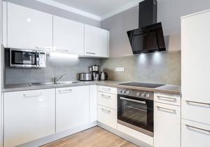 Family-friendly premium apartment with loggia, bathtub and guest WC -