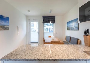 Ferienwohnung Nordseetraum direkt am Nordseedeich mit Blick auf den See