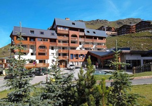 Wifi, 50m from ski slopes, balcony, tv, ski locker, 35m², Val Thorens