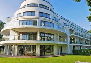 Luxury vacation apartment 0.03 with balcony near the beach in Timmendorfer Strand