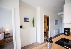 Modern apartment overlooking the dike, in Wremen