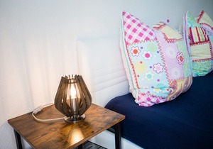 Modern, bright apartment with terrace, directly behind the dike, in the North Sea resort Wremen