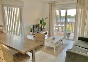 Montpellier Port Marianne T2 (47m² + 31m² terrace)