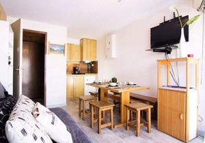 Schuss Residence - Apartment 6 pers near ski slopes Pla d'Adet free wifi