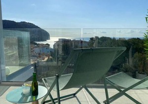Sea view apartment 6D with pool in Cañamel beach