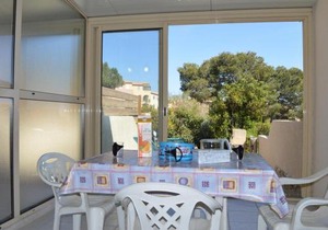 Studio Cabine Mezzanine 4 Pers avec Piscine et Parking - Proche Plage et Centre à Saint Pierre La Mer - FR-1-229D-239