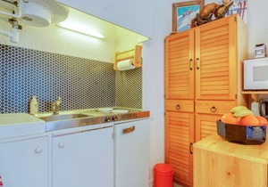 Studio for 4 in Barèges with elevator