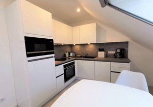 Vacation apartment with roof terrace and sea view - Haus Inselwind FeWo MEERwasser -