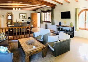 Wonderful and comfortable holiday house in Javea, on the Costa Blanca, Spain for 6 persons