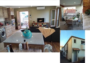 Wonderful house at the heart of Provence 1km to beach with terrace and parking