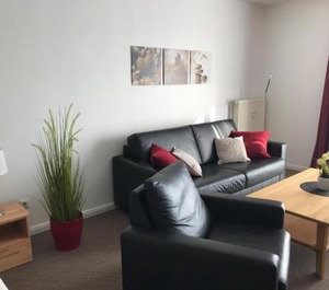 Steiner Strandappartements Landseite 